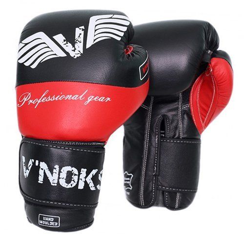 

Боксерские перчатки V`Noks Potente V`Noks 16oz Черно-красный (37349008)
