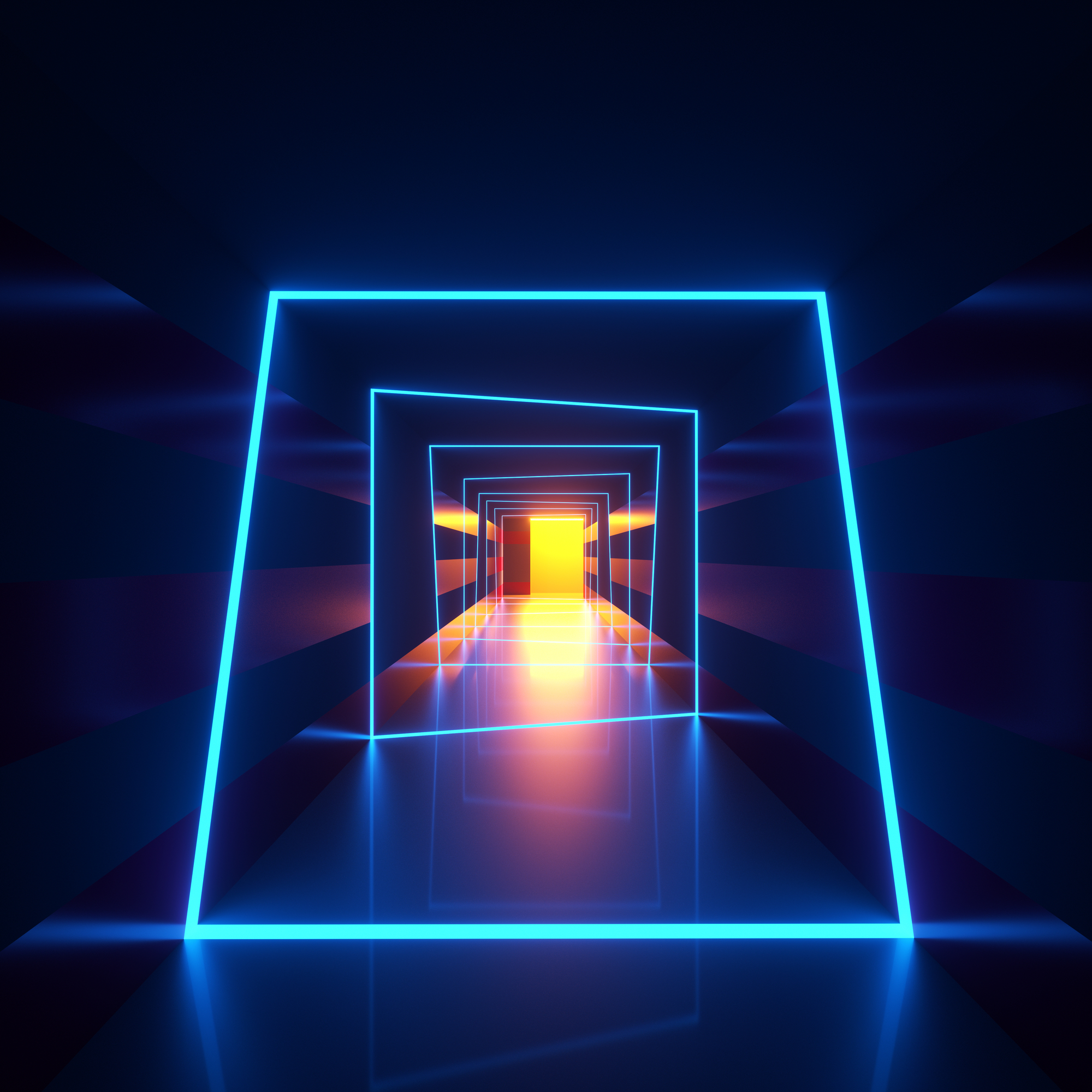 

Фотообои 3D 'Неоновый тоннель' (3391) , Фреска