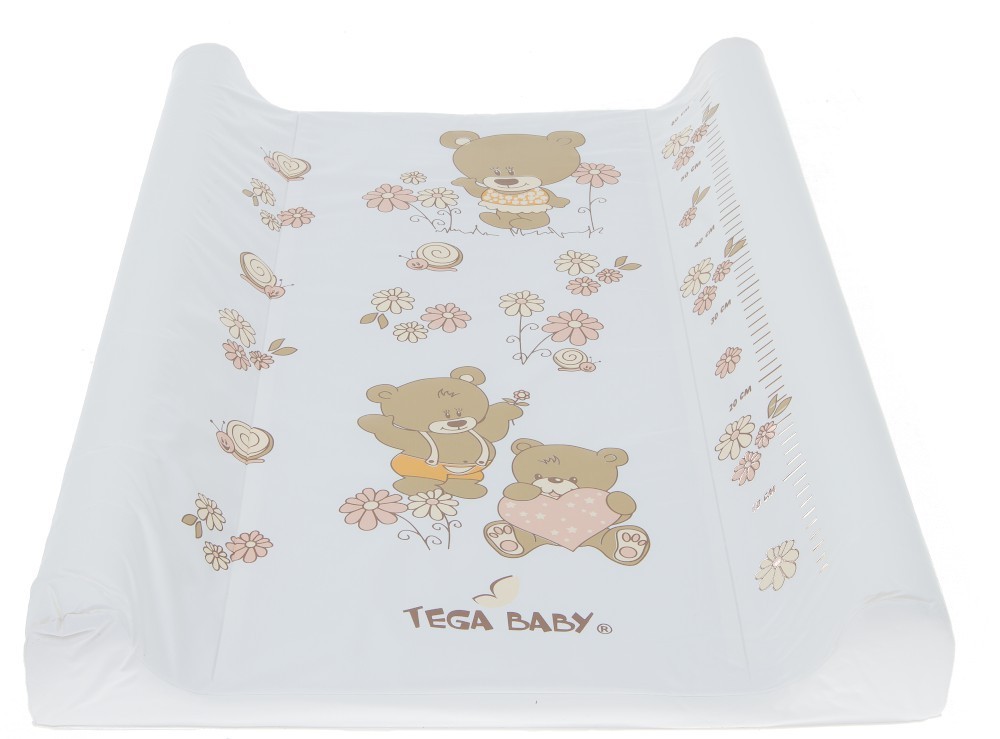 

Пеленатор 70 см Tega Baby "Медведи" Белый