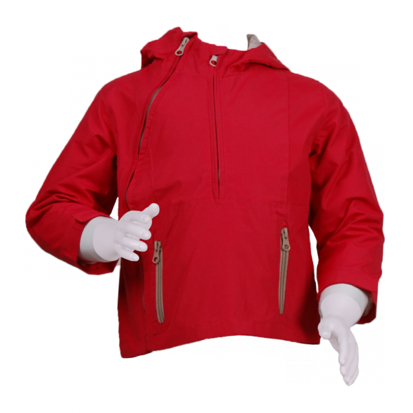 

Куртка с косой молнией 5 лет (110 см) Z 10120-red красный цвет