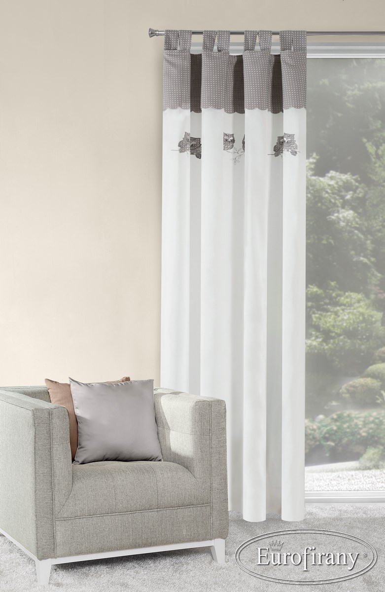 

Дизайнерская портьера в детскую Moka EuroFirany 140 х 250 см (ZAS/Moka/SOWY)