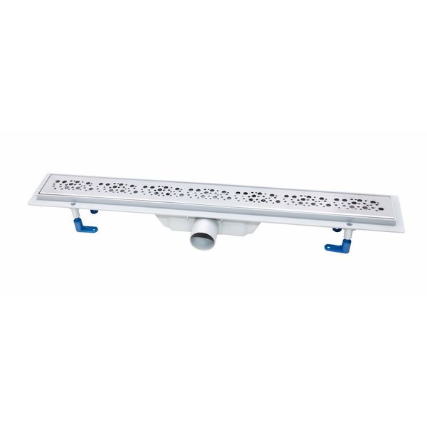 

Трап линейный Qtap Dry FC304-700 с нержавеющей решеткой 700х73
