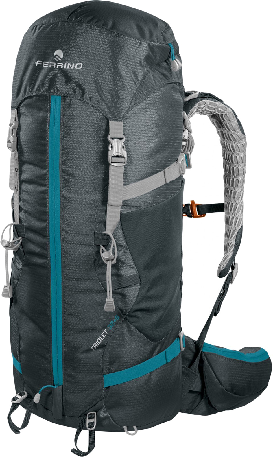 

Рюкзак туристический Ferrino Triolet 32+5 Black (928980)