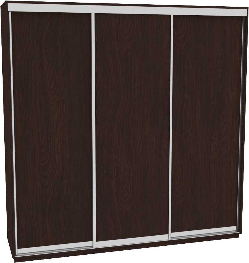 

Шкаф-купе ДОМ В236 Венге ДСП 230x60x240