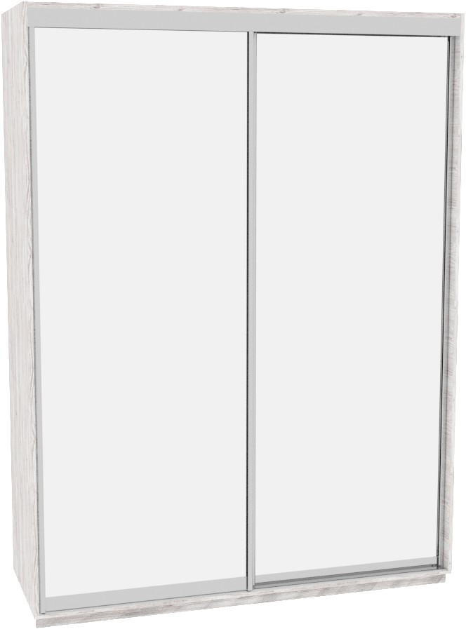 

Шкаф-купе ДОМ В186 Аляска Зеркало 180x60x240