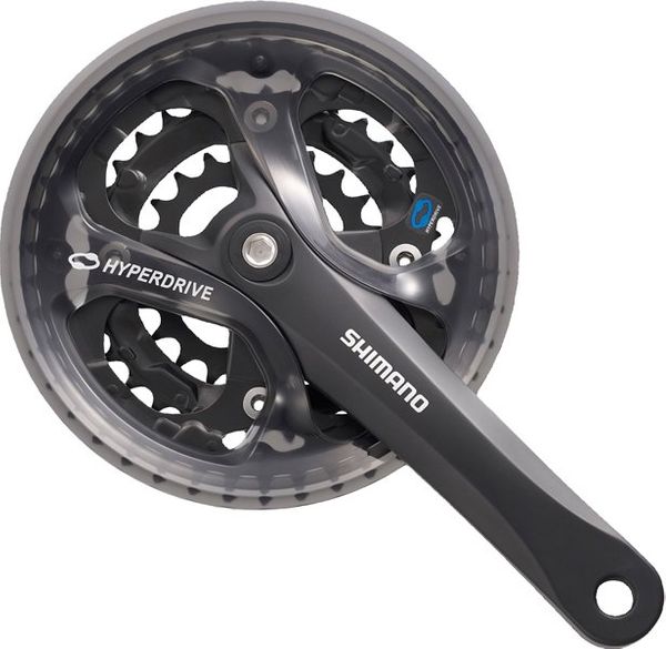 

Шатуни SHIMANO FC-M361 175мм 48X38X28 захист зірок