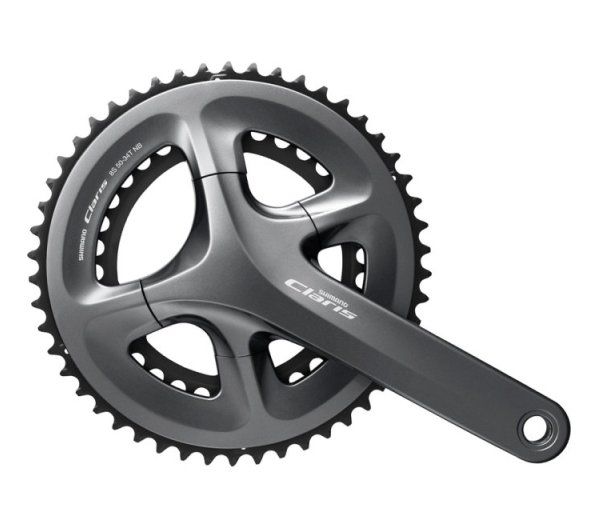 

Шатуни SHIMANO CLARIS FC-R2000 175мм інтегрована вісь 50Х34 без каретки