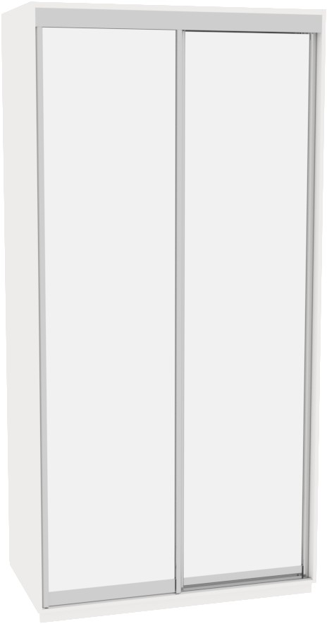 

Шкаф-купе ДОМ В136 Белый Зеркало 130x60x240