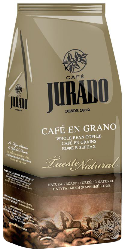 Акція на Кофе в зернах Jurado Natural 1 кг (8410894003032) від Rozetka UA