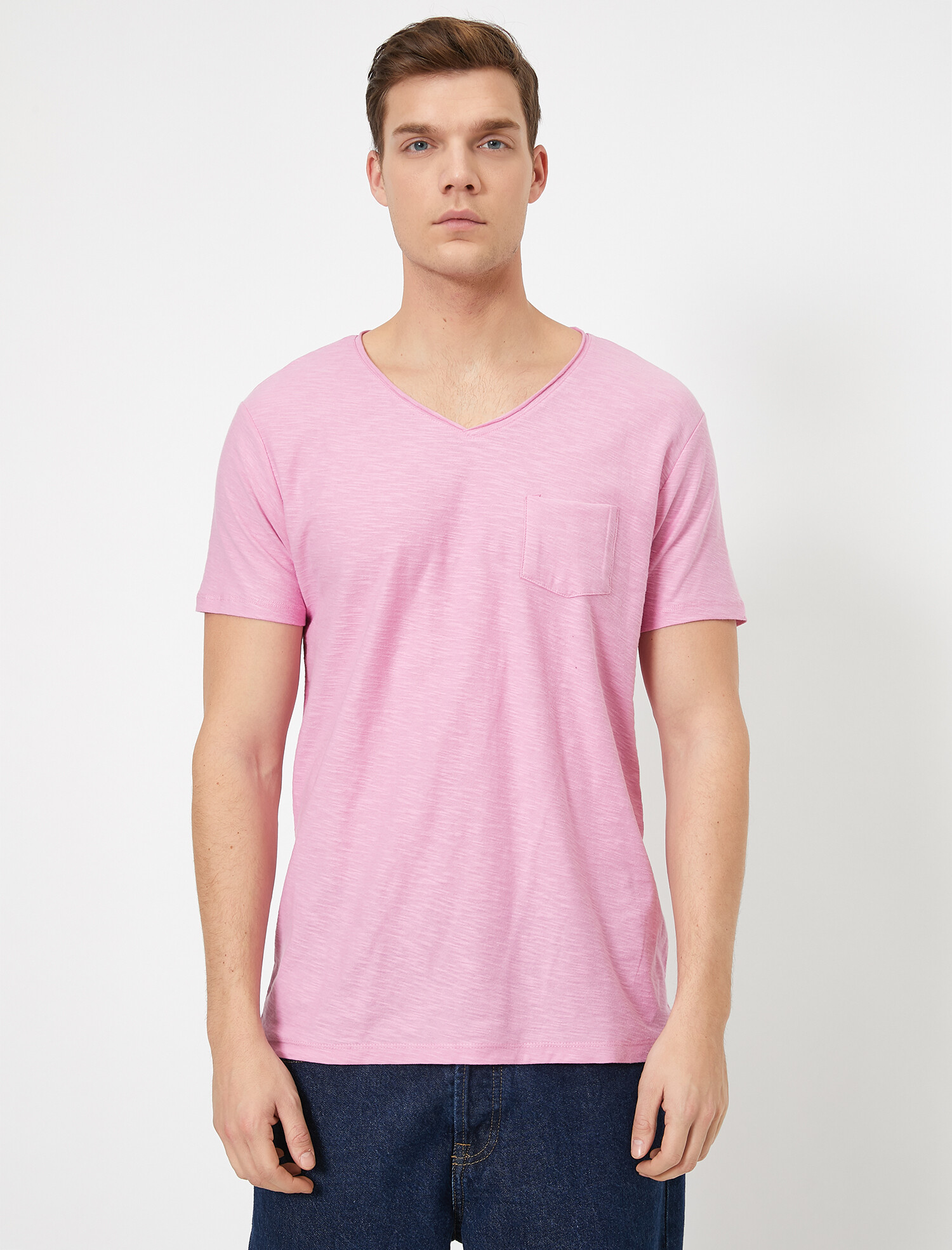 

Футболка Koton 0YAM12058LK-909 S Pink