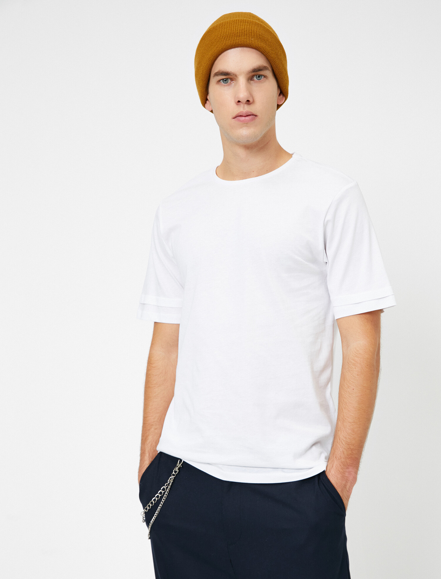 

Футболка Koton 0YAM12002LK-000 XS White
