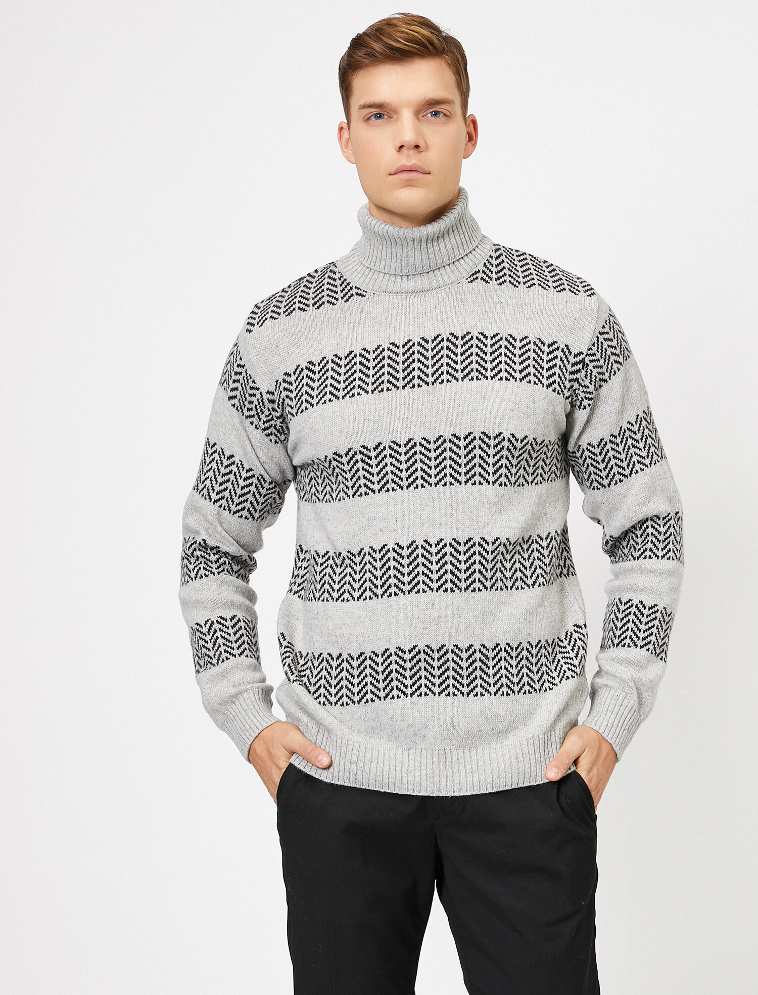 

Свитер Koton 0KAM91839DT-023 S Grey