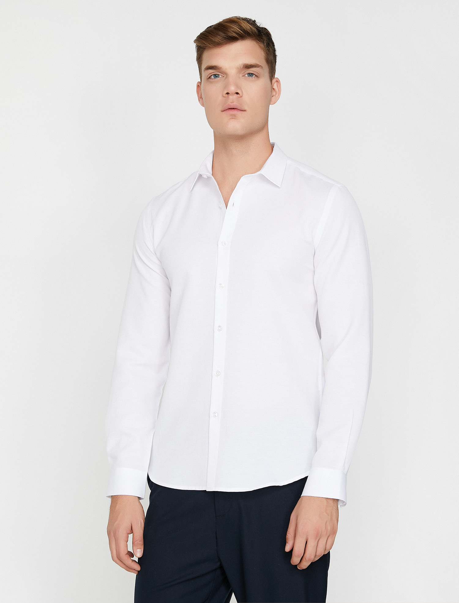 

Рубашка Koton 0KAM69053NW-000 L White