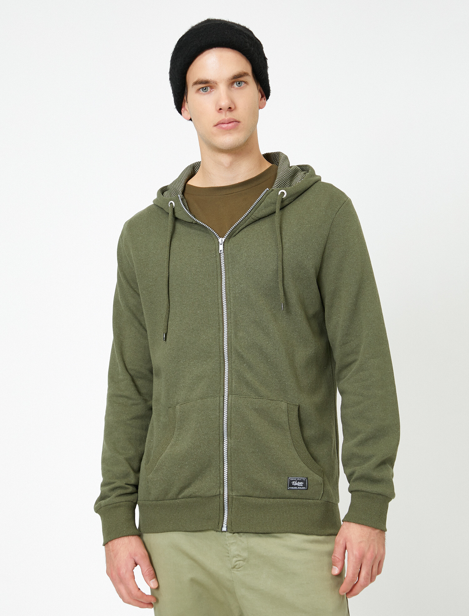 

Толстовка Koton 0YAM71087LK-845 S Khaki