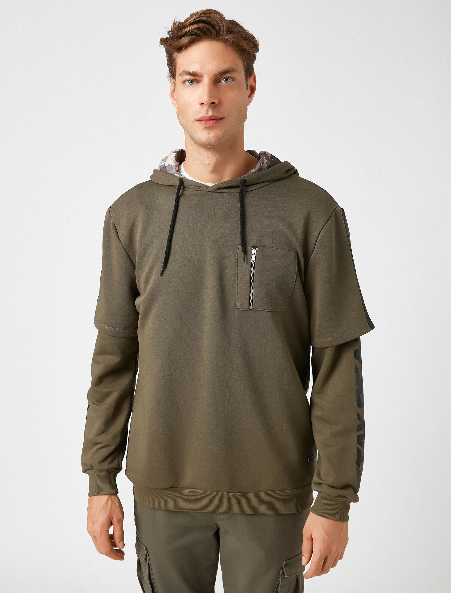 

Худи Koton 0KAM71059LK-886 S Khaki