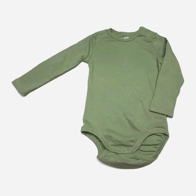 

Боди H&M 620337 86 см Оливковое