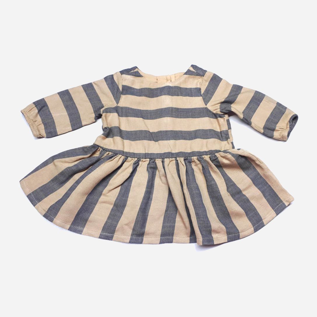 Акція на Дитяче плаття для дівчинки H&M 635043 56 см Коричневе від Rozetka