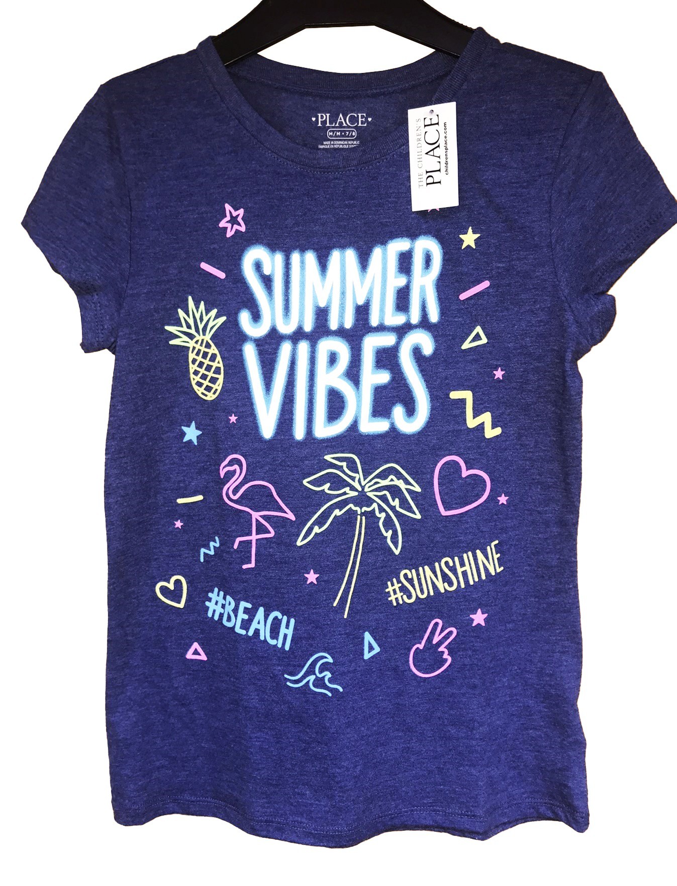 

Футболка The Childrens Place для девочки Summer Vibes 157-162см