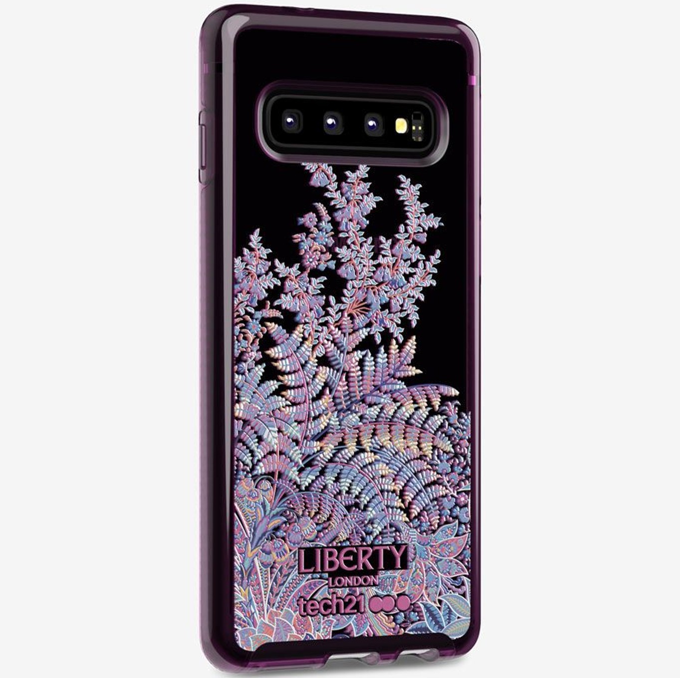 

Чехол бампер накладка Tech21 Pure Print Samsung S10 G973 Burgundy Shangri La