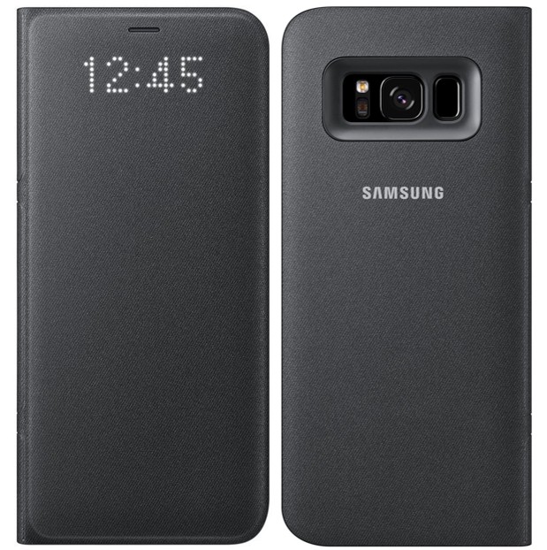 

​Оригинальный смарт чехол книжка LED Wallet Cover Samsung Galaxy S8 EF-NG950 black