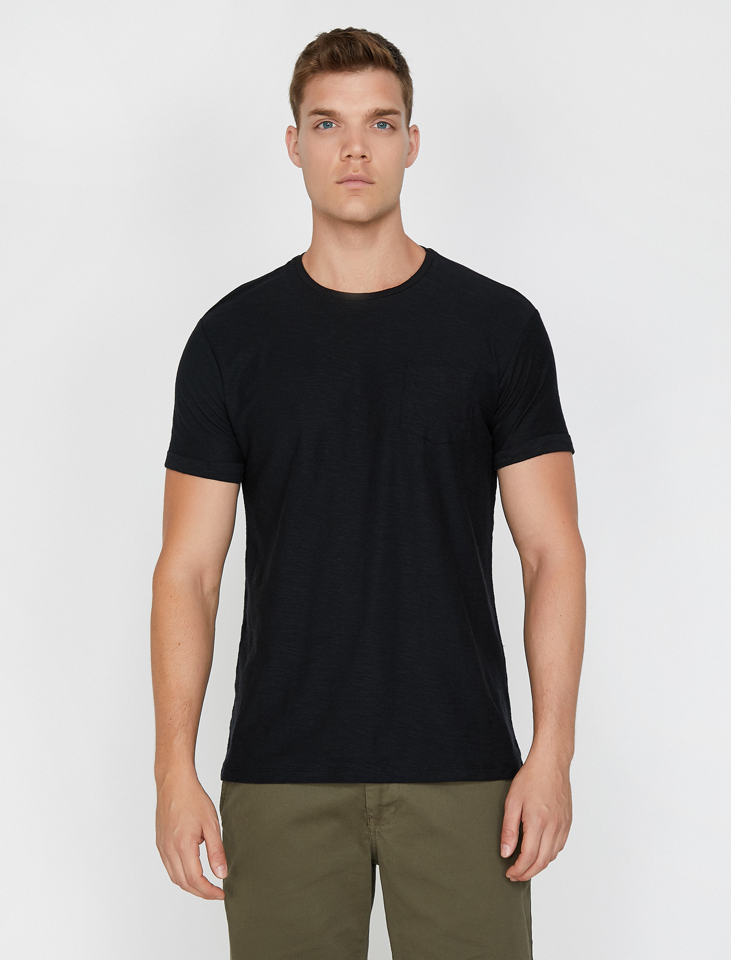 

Футболка Koton 0KAM12059LK-999 S Black