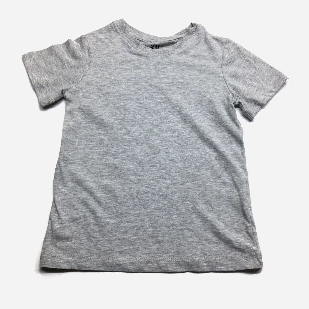 

Футболка H&M 544290 110-116 см Серая