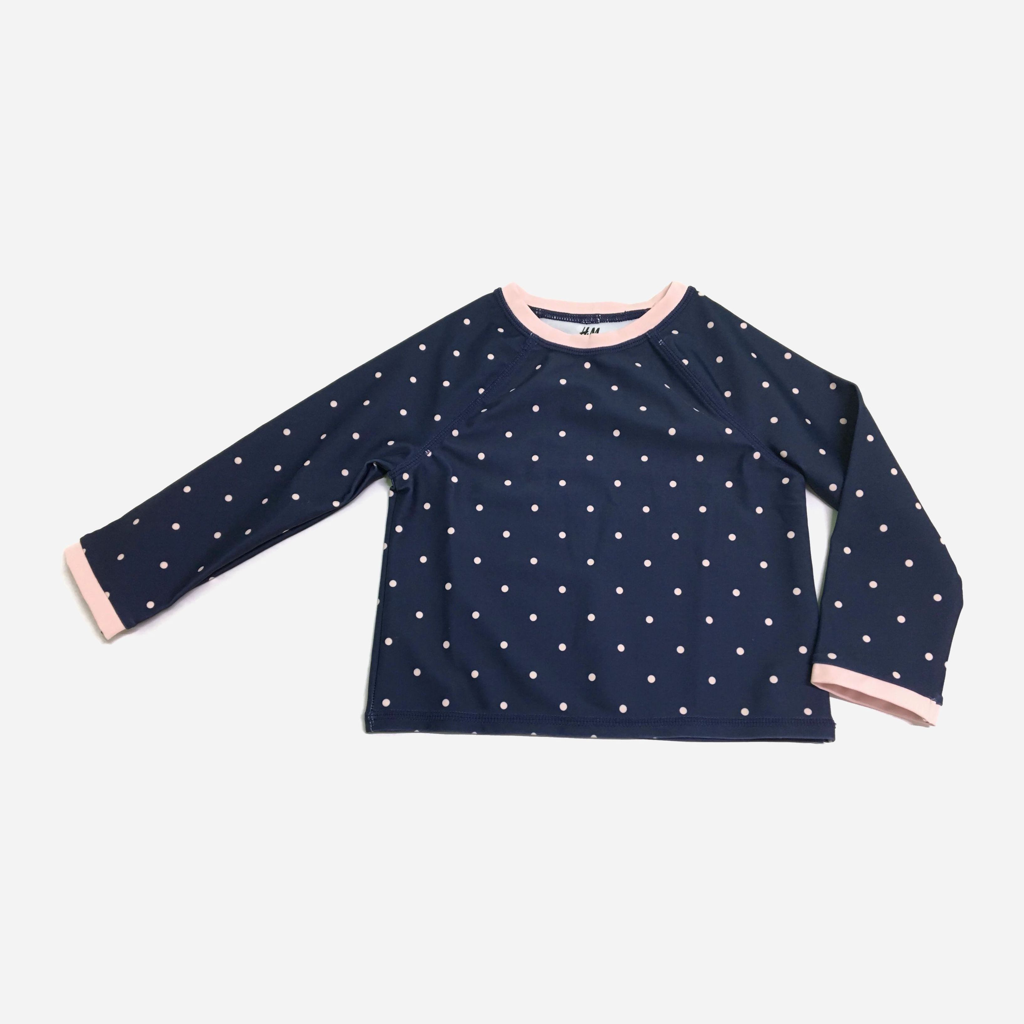 

Футболка для плаванья H&M 542375 62-68 см Синяя