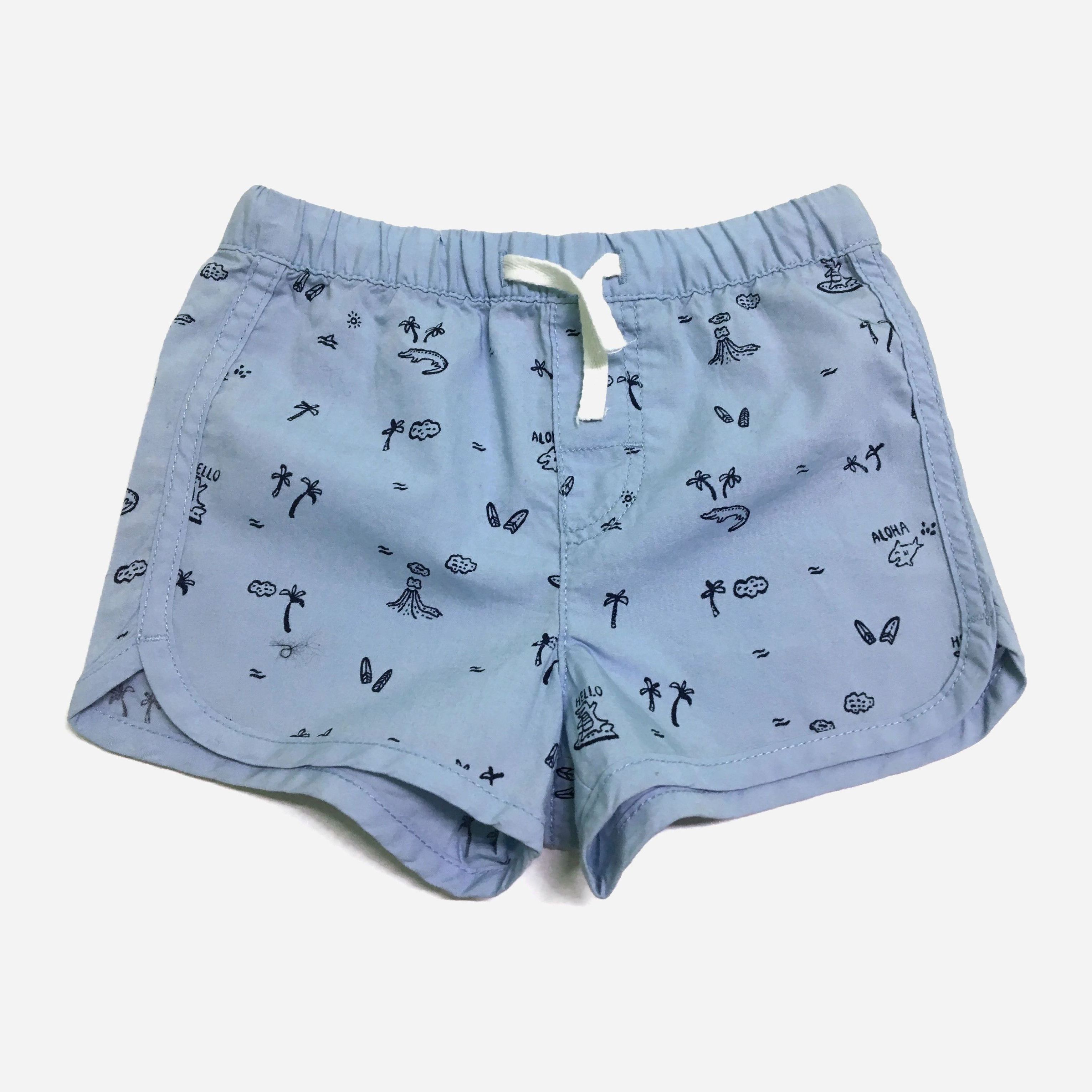 

Шорты H&M 594365 74 см Синие