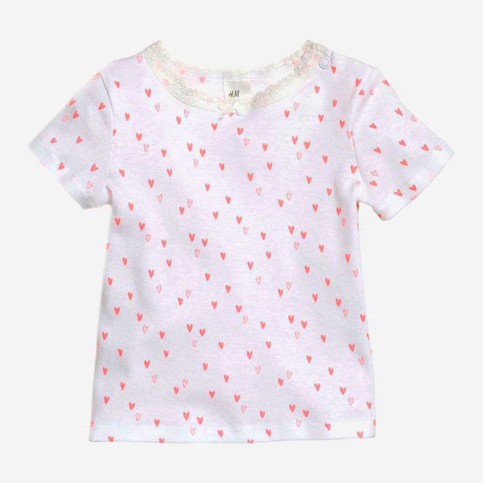 

Футболка H&M 466669 80 см Белая