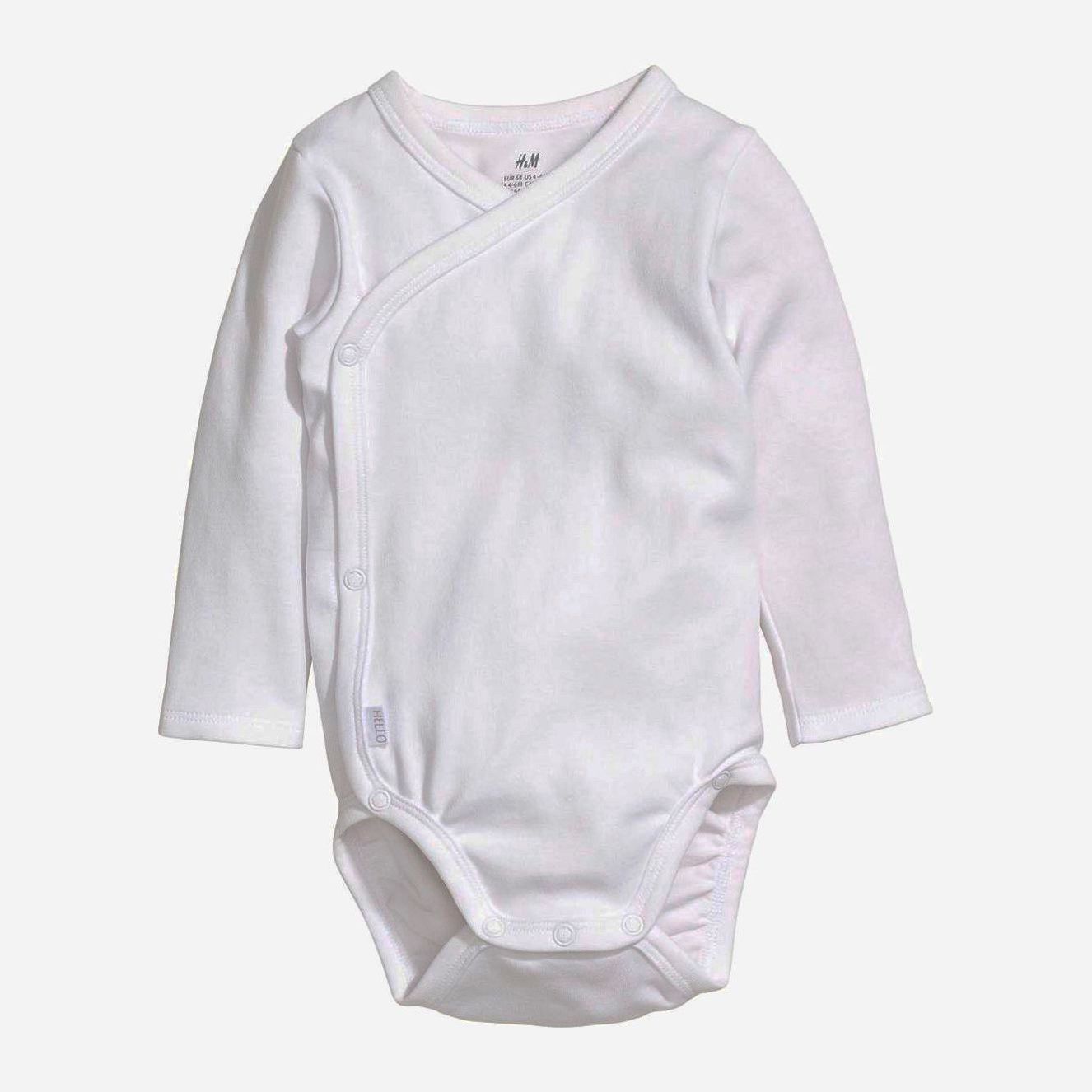 

Боди H&M 418545 68 см Белая