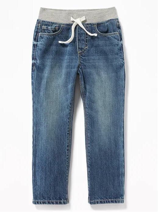 

Джинсы Old Navy для мальчика с мягким трикотажным поясом на резинке 91 см