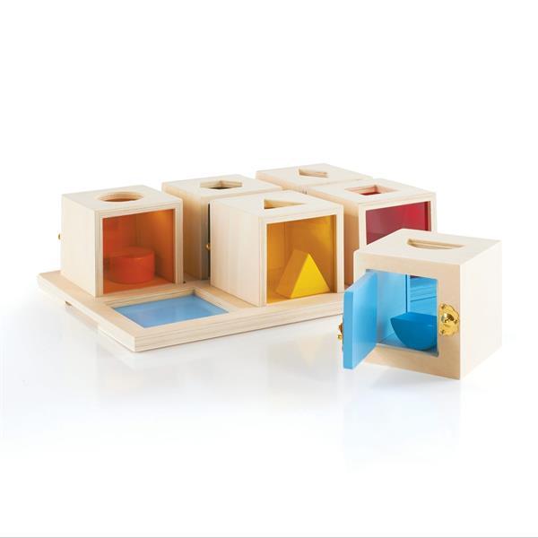 

Набор-сортер Guidecraft Manipulatives Коробочки с геометрическими фигурами (G5058)