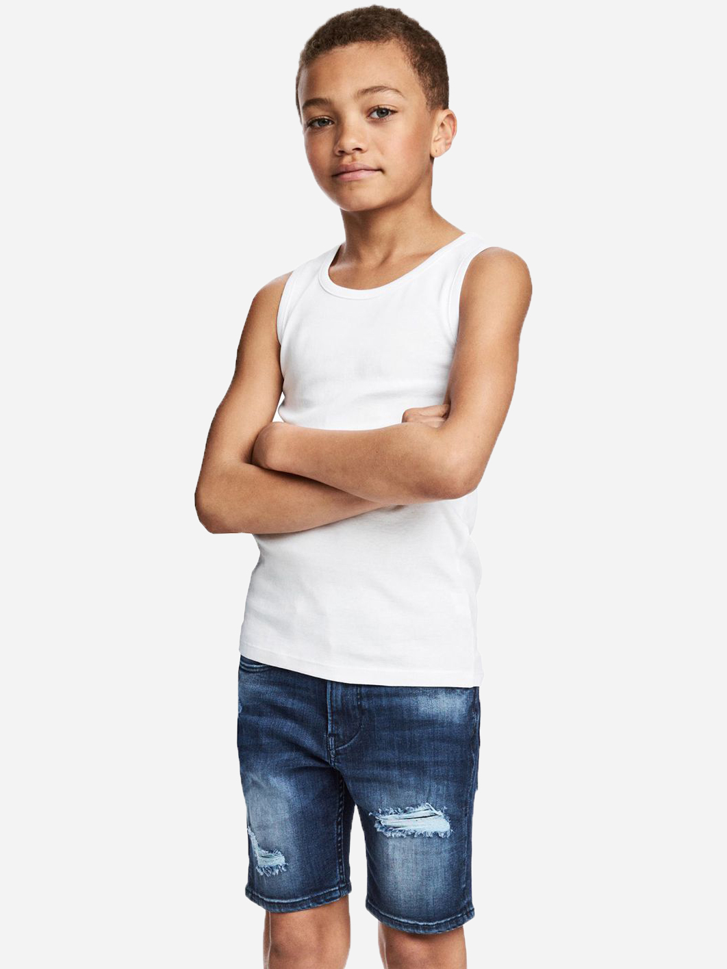 

Майка H&M 200761 98-104 см Белая