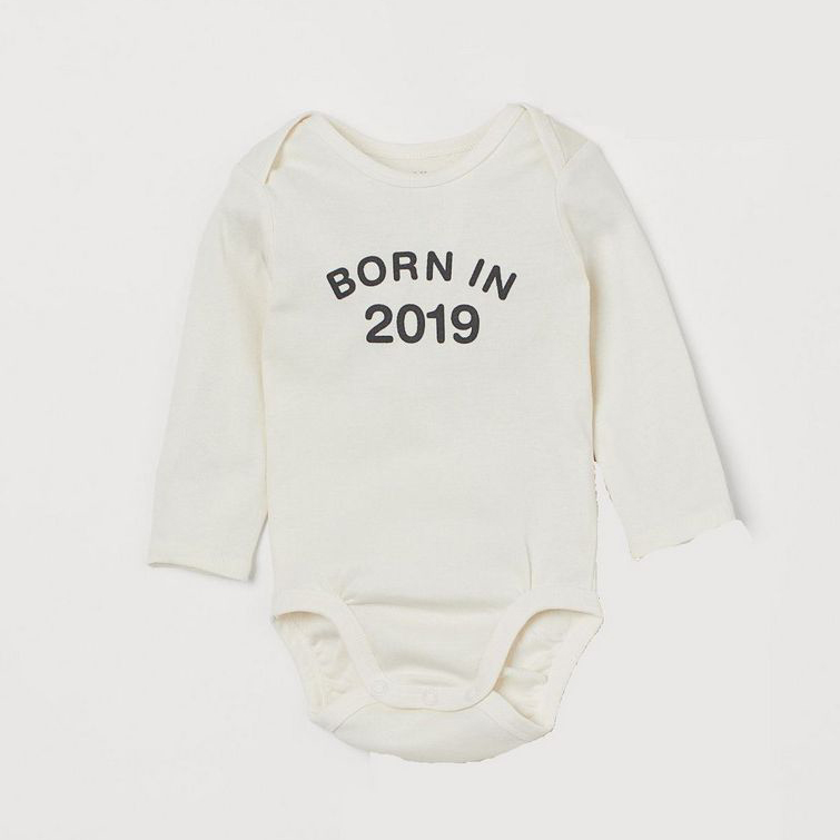 

Боди H&M 750476019 56 см Бежевое