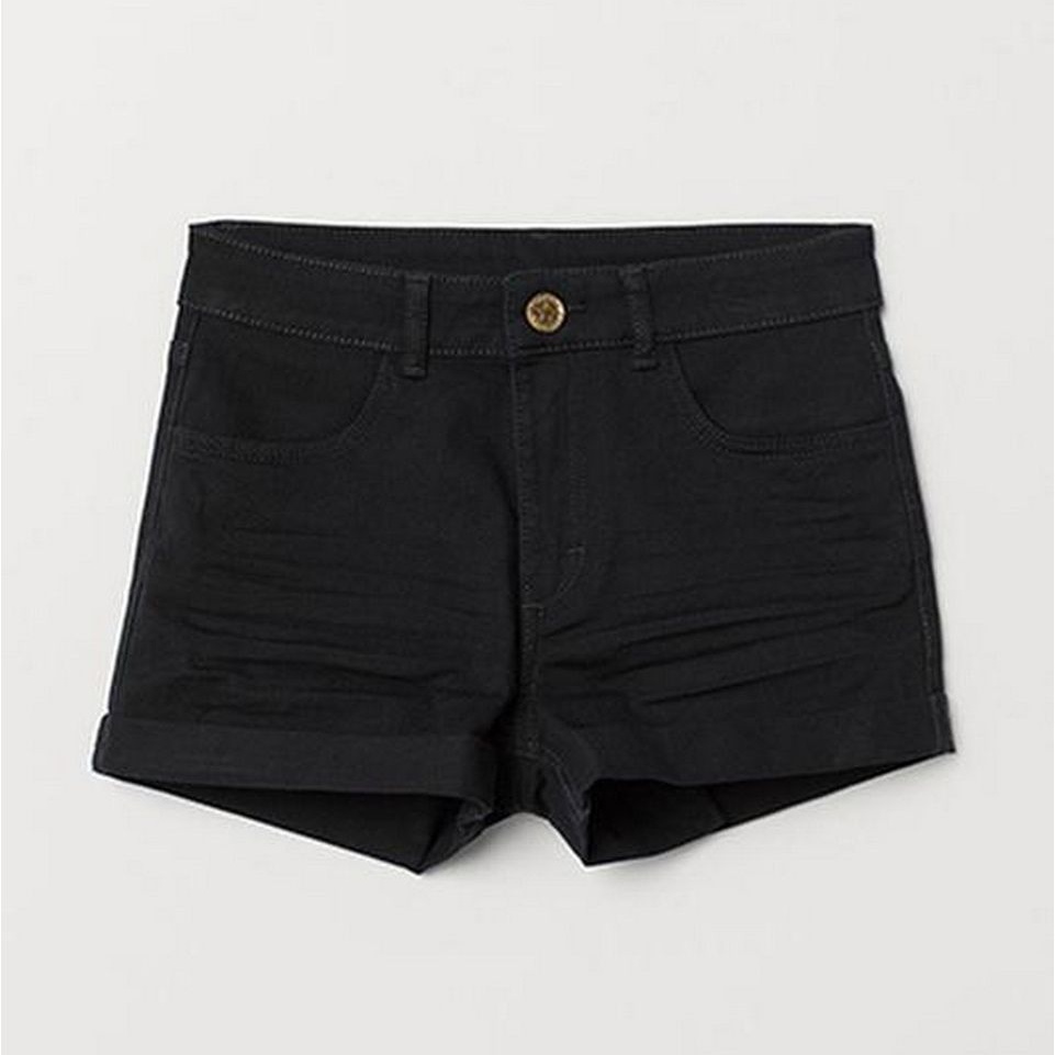 

Шорты джинсовые H&M 694765 170 см Черные