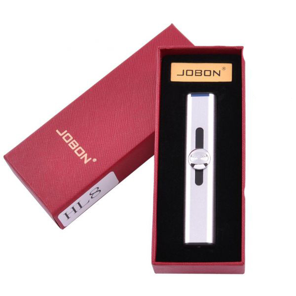 

Электрическая зажигалка Jobon, USB, Подарочная упаковка, SIlver