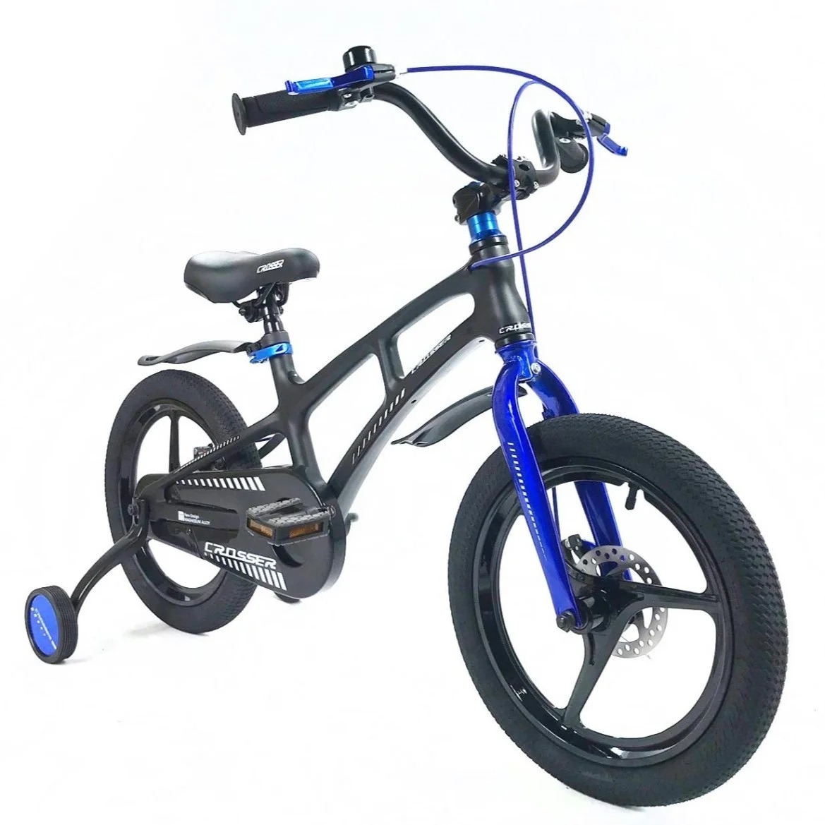 

Велосипед Crosser MAGNESIUM BIKE стальная вилка 16" Black / Blue (MAGNESIUM16S)
