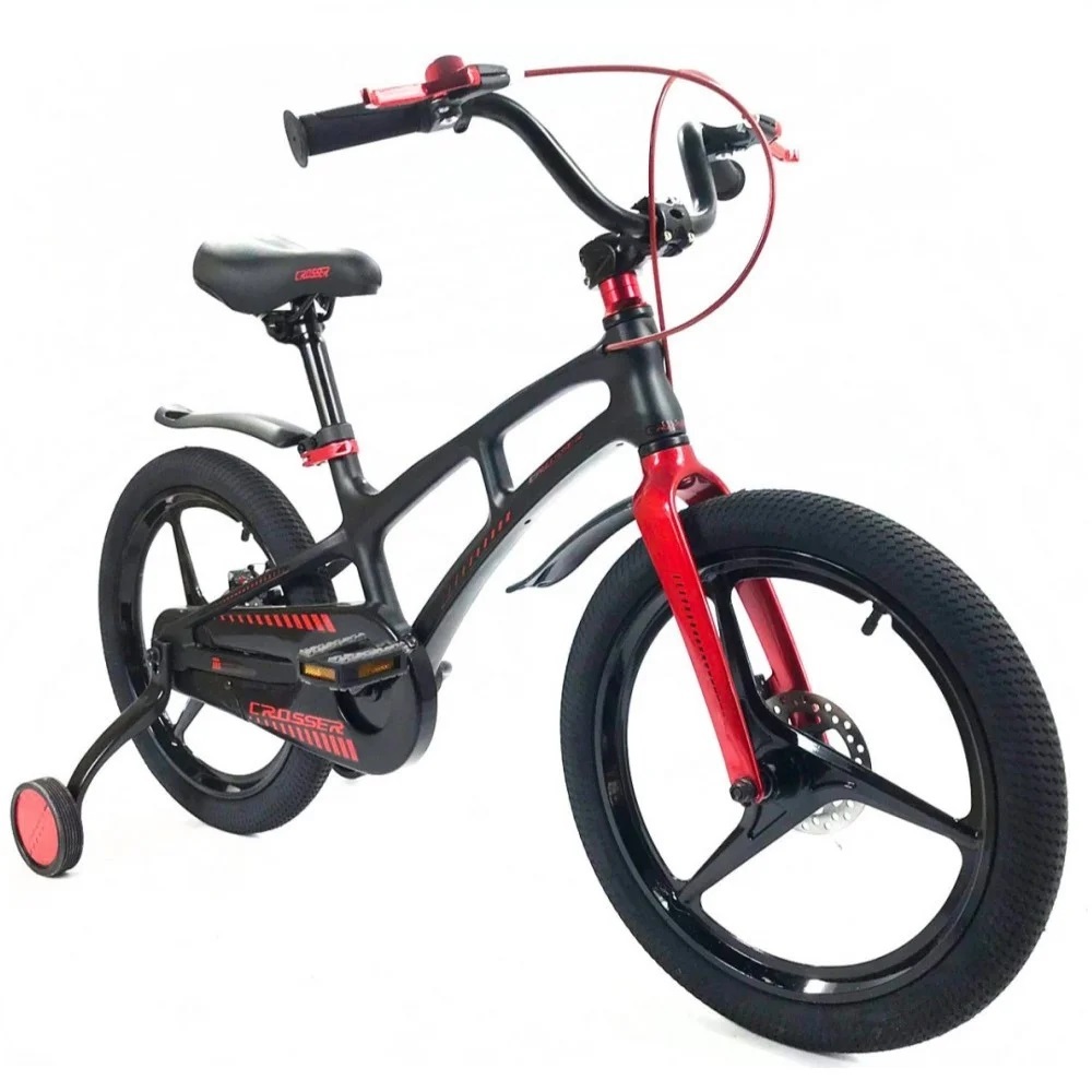 

Велосипед Crosser MAGNESIUM BIKE стальная вилка 16" Black / Red (MAGNESIUM16S)