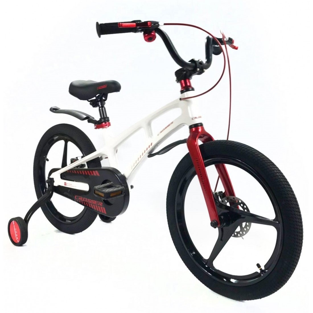 

Велосипед Crosser MAGNESIUM BIKE стальная вилка 16" White (MAGNESIUM16S)