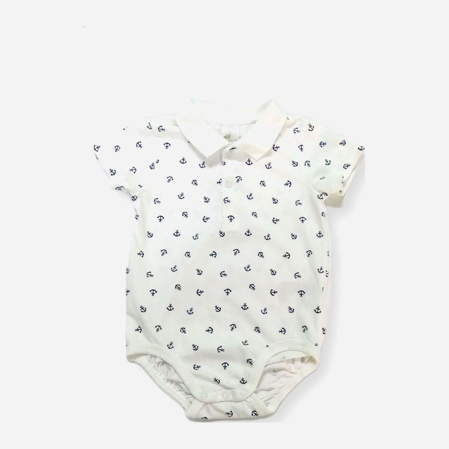

Боди-поло H&M 783102 80 см Белые