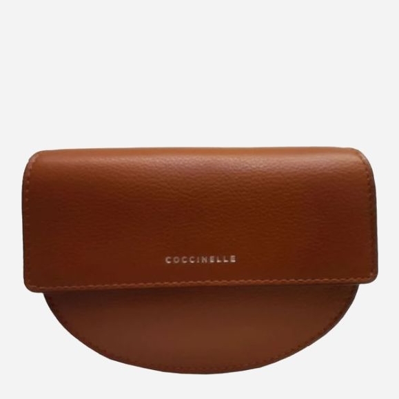 

Сумка-поясная женская кожаная Coccinelle Mini Bag Pelle Vitello E5EV3570607-W03 Caramel