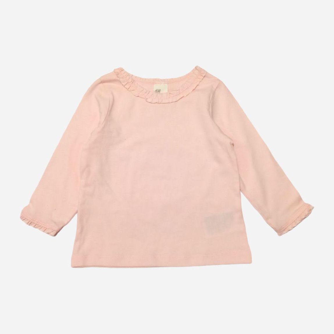 

Футболка с длинными рукавами H&M 749485 98 см Розовая
