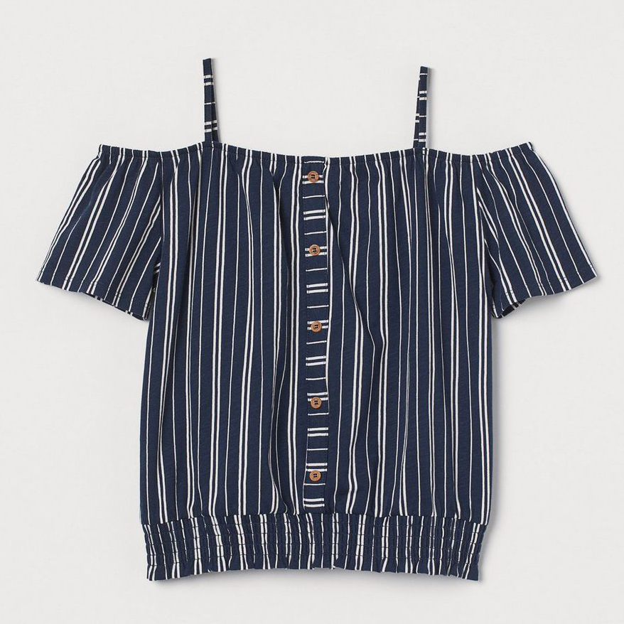

Блуза H&M 805376 170 см Синяя