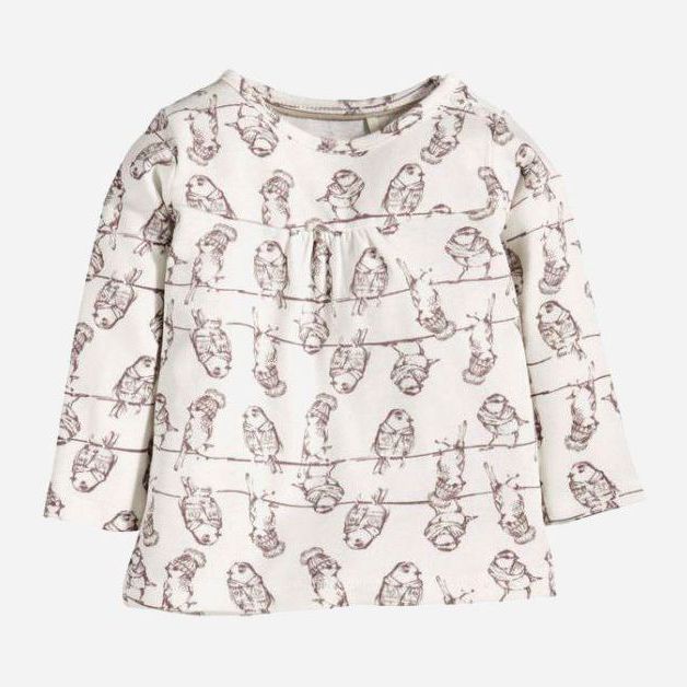 

Футболка с длинными рукавами Lupilu 289952 86-92 см Белое