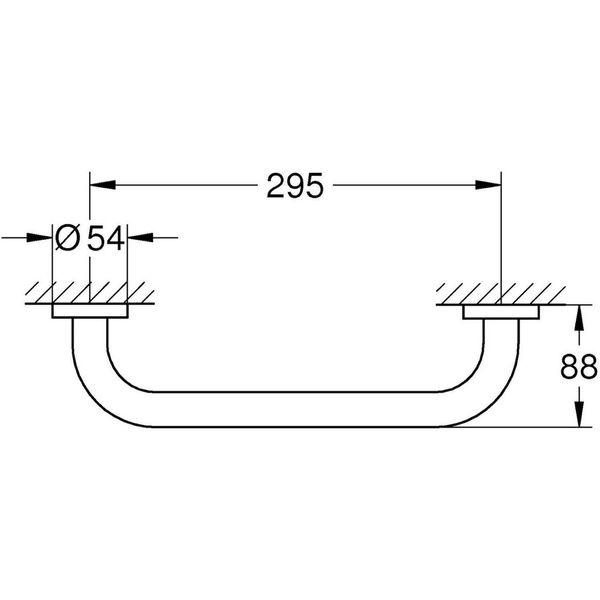 

Поручень для ванны Grohe Essentials 40421001