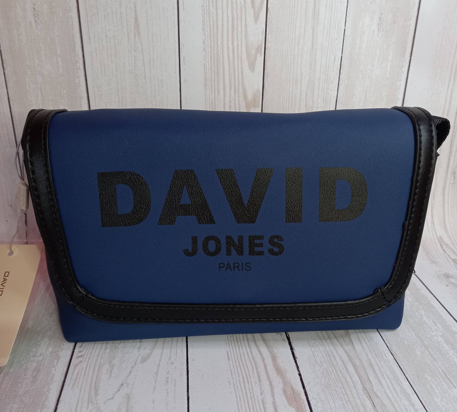 

Сумка крос-боди David Jones 6156-2T blue синий 25*15*8см