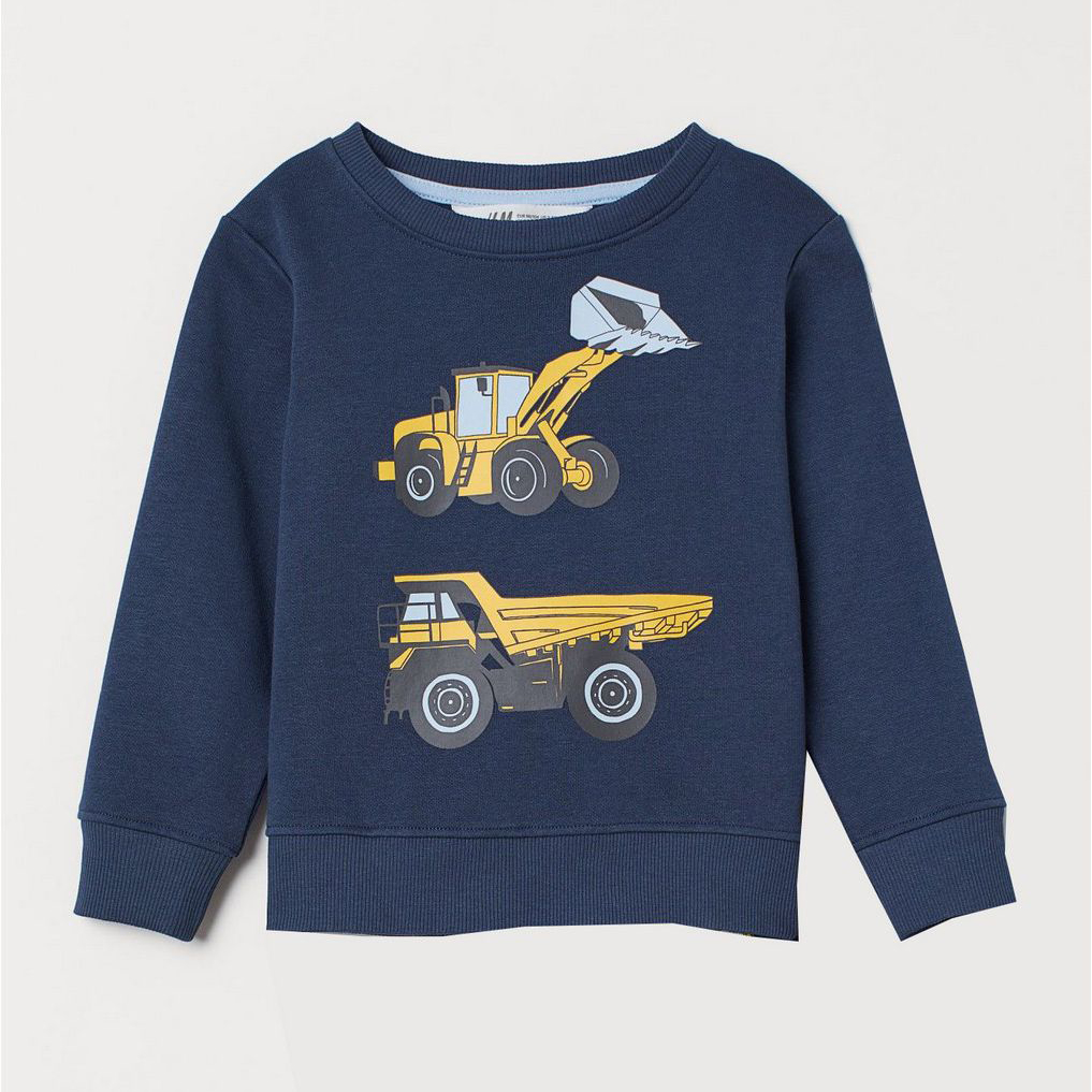 

Свитшот H&M 741197 134-140 см Темно-синий