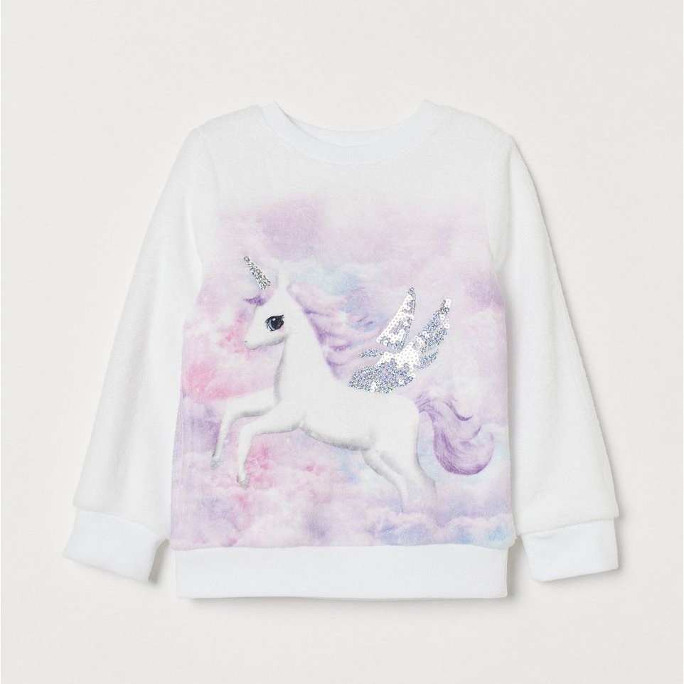 

Свитшот H&M 749100 134-140 см Белый