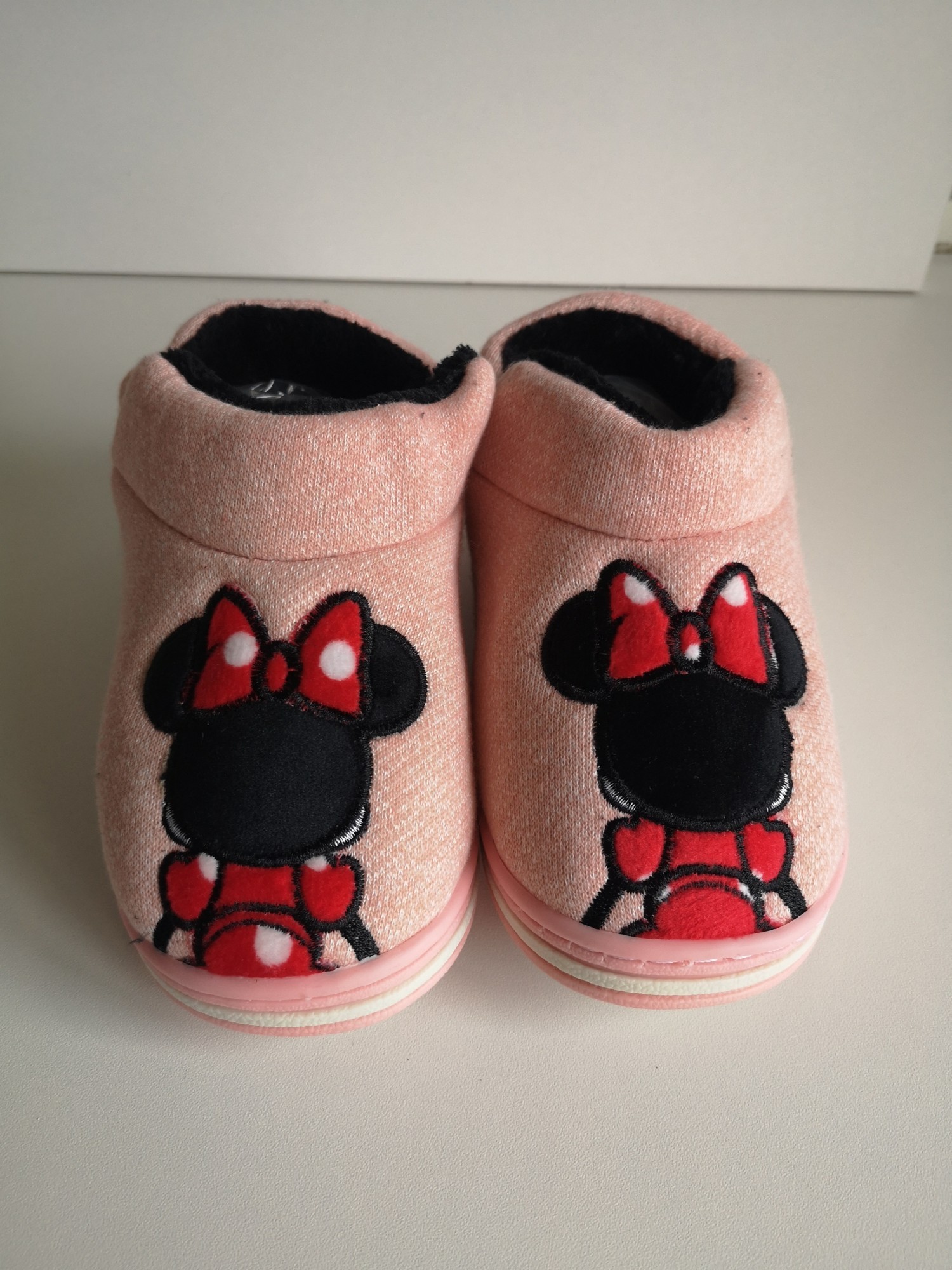 

Тапочки Disney Минни Маус N1809 32/33 Пудровый
