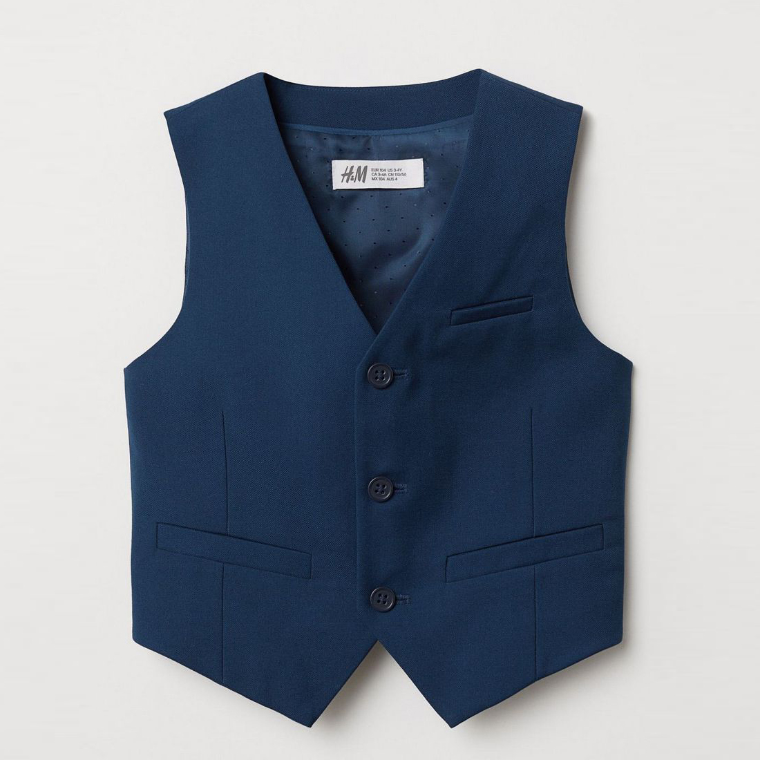 

Жилет H&M 640528 92 см Темно-синий
